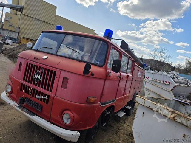 Spezial-LKW  W50 L/LF IFA Löschfahrzeug mit Pumpe + Tank