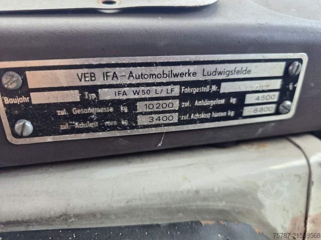 Spezial-LKW  W50 L/LF IFA Löschfahrzeug mit Pumpe + Tank