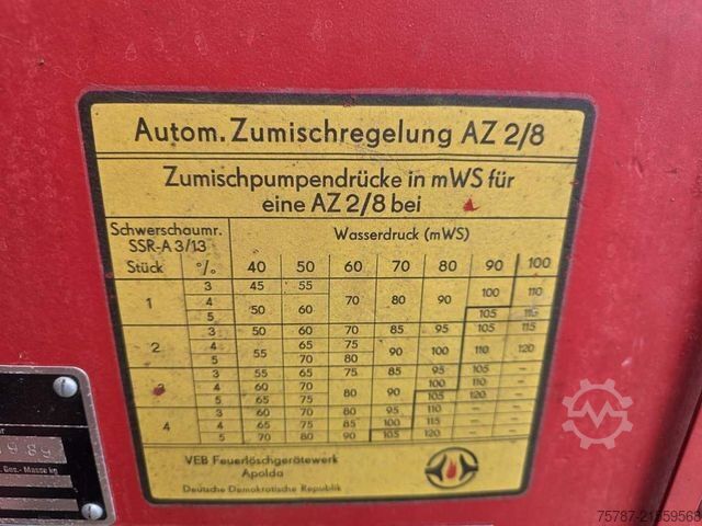 Spezial-LKW  W50 L/LF IFA Löschfahrzeug mit Pumpe + Tank