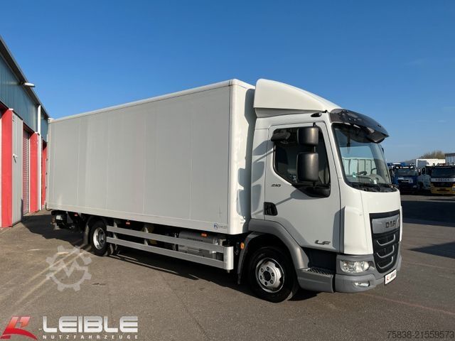 Box van DAF 7,5t LF 210 FA *BÄR-LBW* Reifen 80% *Klima*
