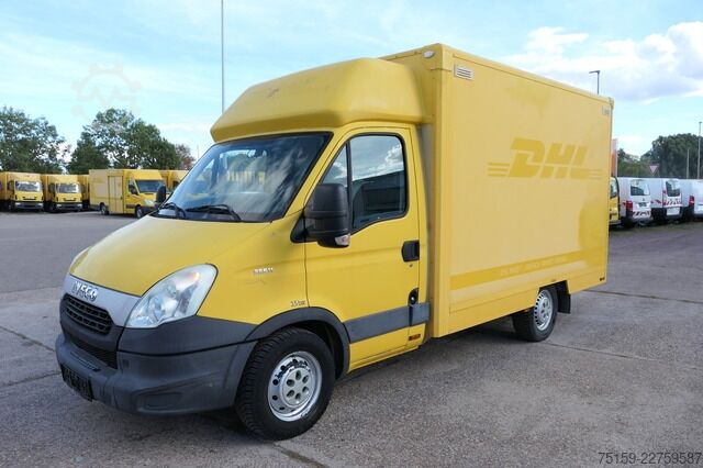 Box van iveco Daily 35 S11 C30C KURZ AUTOMATIK KAMERA Regale LUFT DURCHGANG EURO-5 CoC