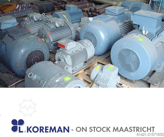 Elektromotoren Bauform B3  Electric motors B3