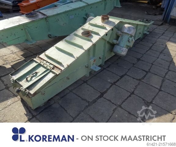 Schwingrinne Zippe/AEG  Vibrating Chute Zippe/AEG