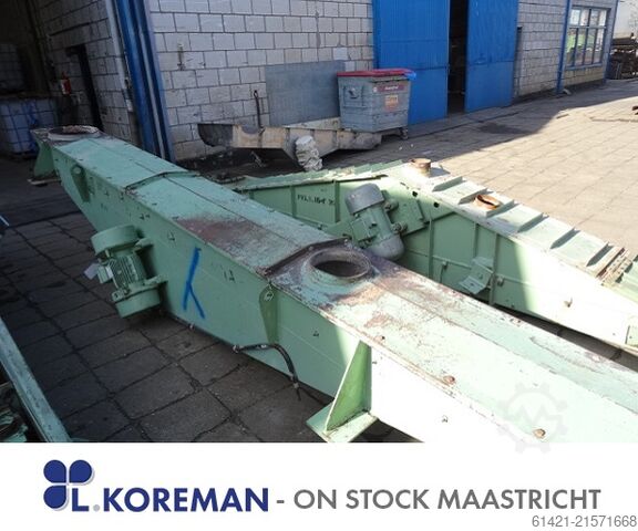 Schwingrinne Zippe/AEG  Vibrating Chute Zippe/AEG