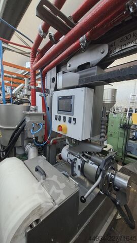 Compounding extruder with MAAG Sphero 50 Berstorff-Compex- Maag Sphero MPC 45 Compounder