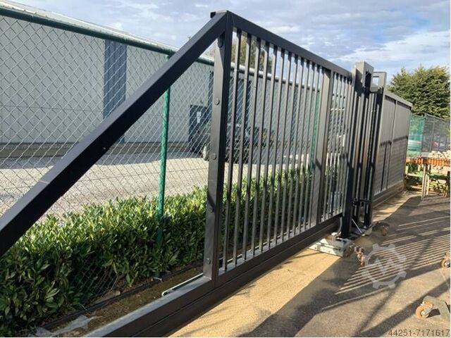 Industrial sliding gate + operator 6x2m Wisniowski Industrie Schiebetor 6 x 2 m
