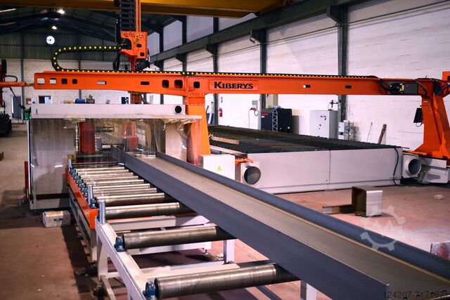 CNC-Plasmaschneiden von Blechen und Profilen Kiberys KBCUT CVC HD6