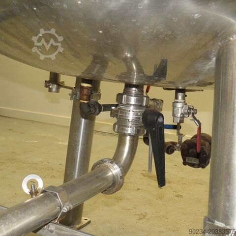 500 Liter Diesel-Edelstahl-Rührbehälter DIESSEL GMBH & CO. 500 LITRE