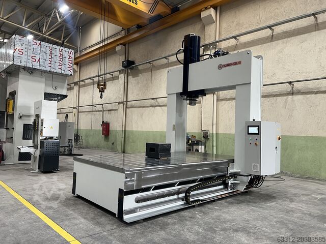 Hydraulische Portalrichtpresse Hidrobrasil 200 T Richtpresse Portalbauweise