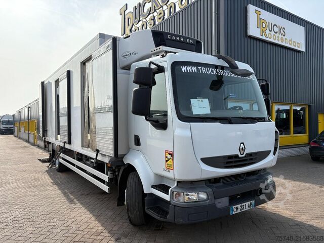 Refrigerated/freezer transport Renault Midlum 220 DXI + CARRIER 850 supra + EURO 5 + l...