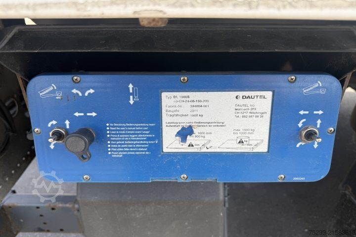 Kofferauflieger  SGL 290 Koffer/HB / Swiss-Vehicle