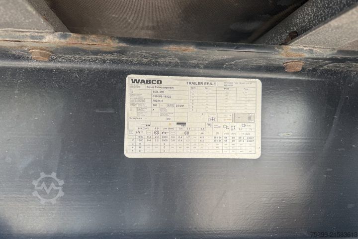 Kofferauflieger  SGL 290 Koffer/HB / Swiss-Vehicle