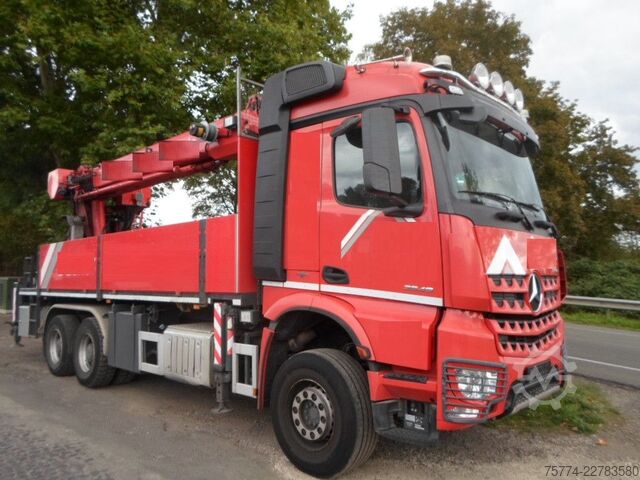 Truck mounted crane MERCEDES-BENZ 2648/6x4/HMK  4 L/ Montagekran