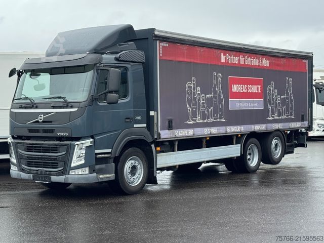 LKW mit Pritsche & Plane VOLVO FM 410 / LBW / 2 x AHK / LENKACHSE / 19 PAL