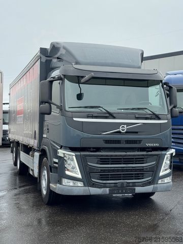 LKW mit Pritsche & Plane VOLVO FM 410 / LBW / 2 x AHK / LENKACHSE / 19 PAL