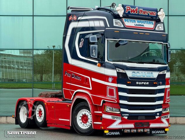Standard SZM SCANIA S520 V8 NGS FULL OPTIONS RETARDER 2x TANKS SPECI