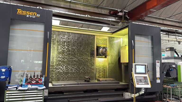 5-Achs-Bearbeitungszentrum mit fahrständer FPT Industrie TESSEN EVO 35