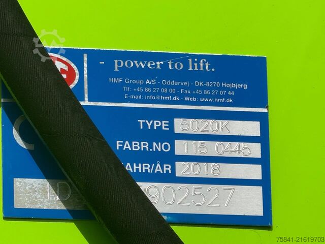 Kranwagen Volvo FH 540 8x4 HMF 5020-K6 + FJ 1000-K5