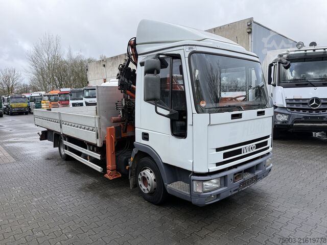 Pritschenwagen Iveco EuroCargo 80E15 Kran Atlas 60.1