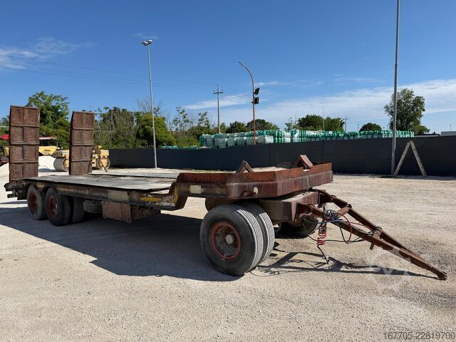 Tieflader-Auflieger für Baumaschinen CTC RP26S