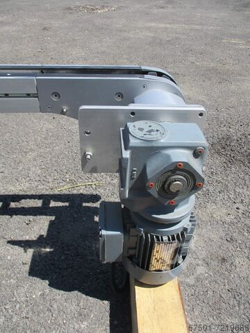 Chain conveyor system conveyor belt 25m FLEXLINK (1684) Aluminium-Fördersysteme Kunststoffketten