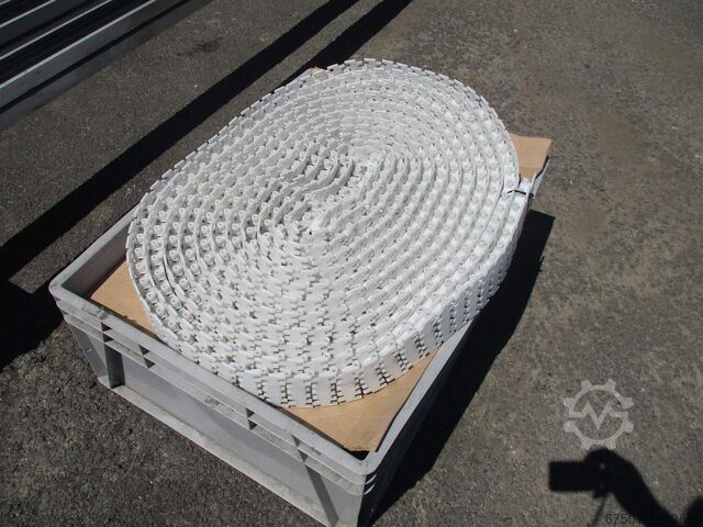 Chain conveyor system conveyor belt 25m FLEXLINK (1684) Aluminium-Fördersysteme Kunststoffketten