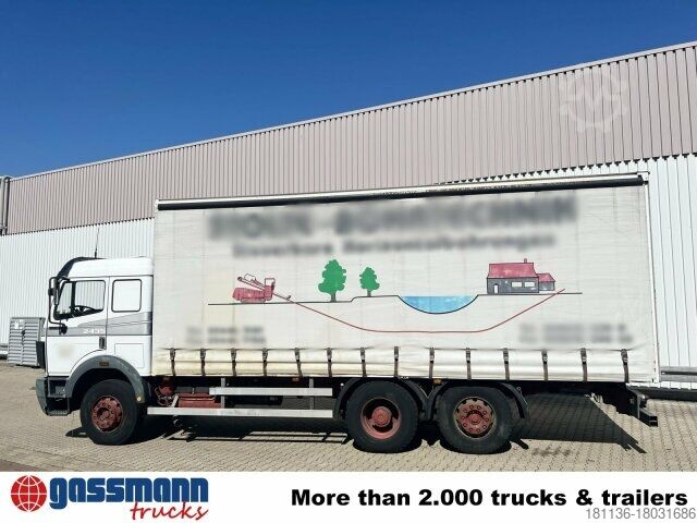 LKW mit Pritsche (offen) Mercedes-Benz SK 2435 L 6x2, V8