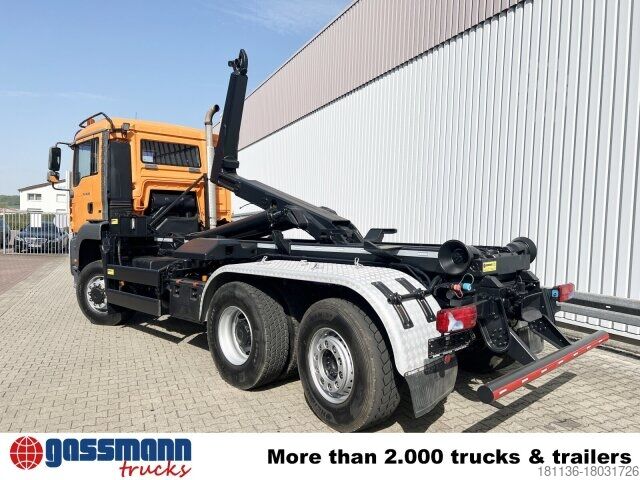 Abrollkipper MAN TGA 28.350 6X4-4 BL, Lift-/Lenkachse, Meiller