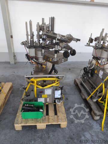 Etikettierer 2 SK und 2 Naßleim Stationen makro labelling Mak 1 - 4P "M" Ua2 L2 + Ug2 CO