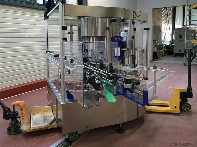Filling line in PET and glass for still wine up to 6000 bph Eurostar/Conpart