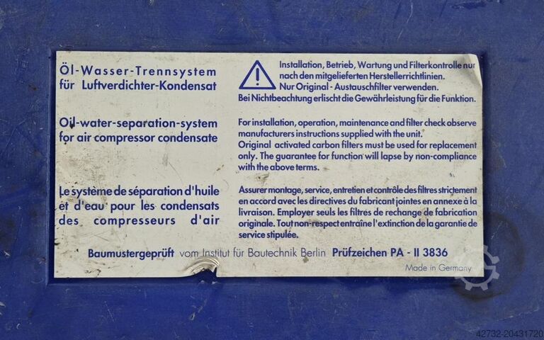 Druckluftkältetrockner Beko Öwamat 4