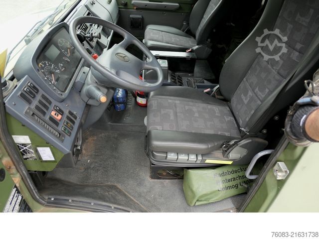 LKW mit Pritsche (offen) UNIMOG U5000 BM437 Prit/Plane Militärausführung Euro5