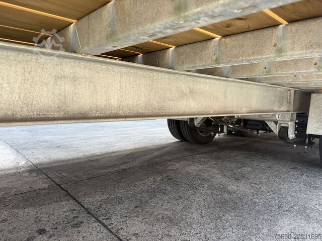Low loader trailer Humbaur TBB  14,4 t Tandemtieflader 7,20 m lang, Neuwertig