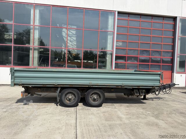 Three-way tipper trailer HIRTH TD 105A  Tandemkipper- Tieflader