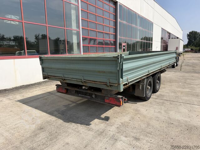Three-way tipper trailer HIRTH TD 105A  Tandemkipper- Tieflader