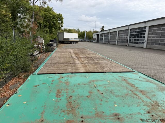 Low loader trailer Müller-Mitteltal TP 24,0  3 Achs Jumbo Prischen 9,40 m, Wenig Benutzt