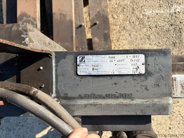 Fork positioner Meyer 6-0107 4Ton