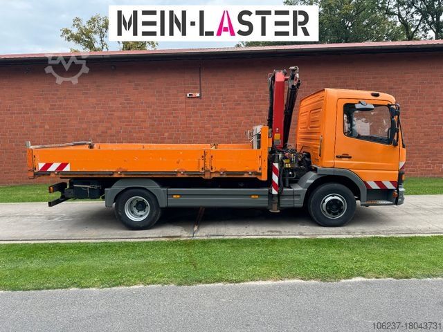 Pick-up van MERCEDES-BENZ 815 Pritsche Palfinger PK 7000 13 m Funk + AHK