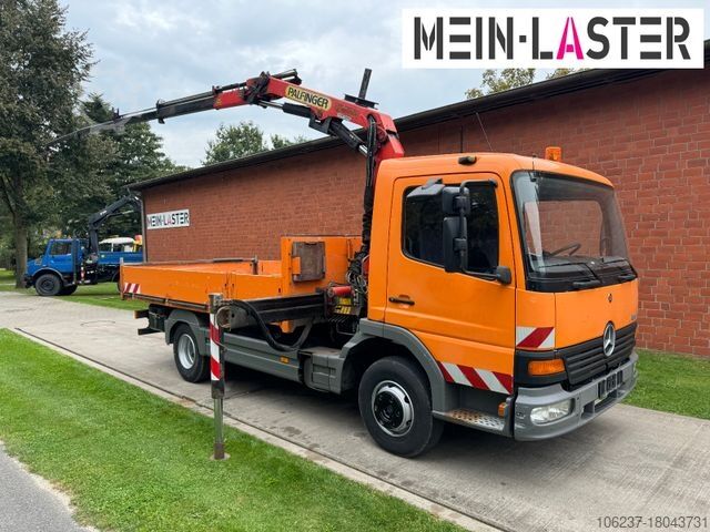 Pick-up van MERCEDES-BENZ 815 Pritsche Palfinger PK 7000 13 m Funk + AHK