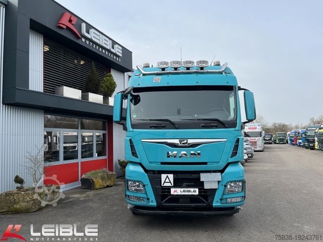 Abrollkipper MAN TGX 28.500 6x2-2 BL*Gergen 21/65*Ladekranvorb.