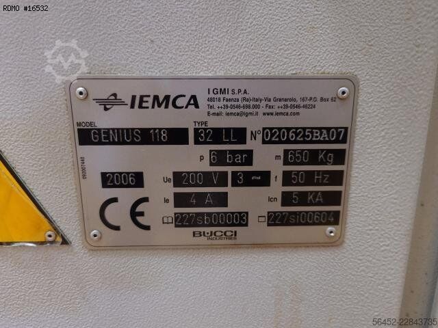 Stangenlademagazine IEMCA GENIUS 118 / 32LL