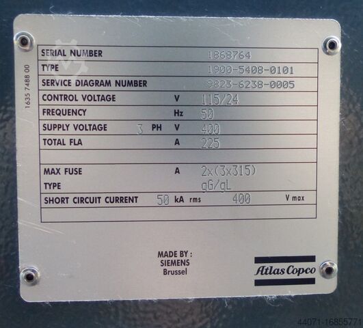 Schraubenkompressor Atlas Copco GA110 Atlas Copco GA110