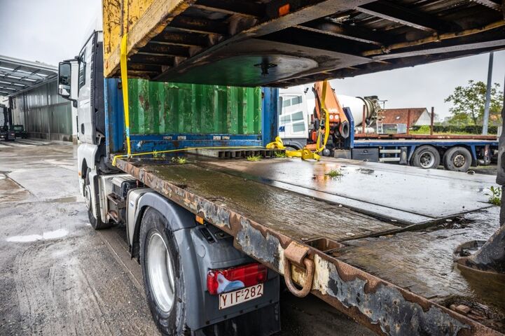 Open body KRONE SD27-PLATEAU-39000 KG MTM