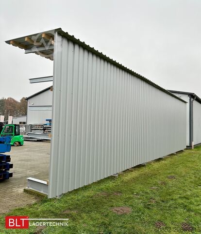 Cantilever rack Kragarmregal mit Dach & Rückwand H:400cm Fuß + 3 Ebenen