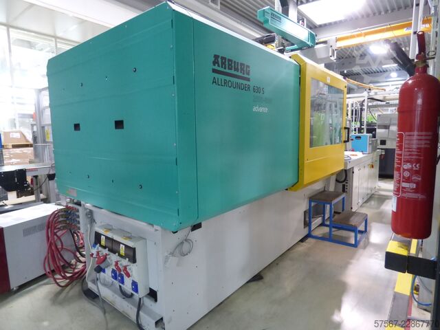 Injection molding machine ARBURG Allrounder 630S 2500-800 Advance