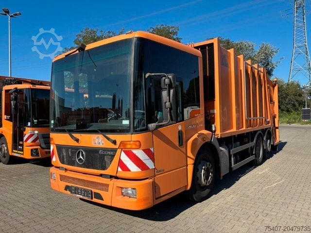 Garbage truck MERCEDES-BENZ Econic 2629 L/ Haller M21x2C/ Zöller System 321