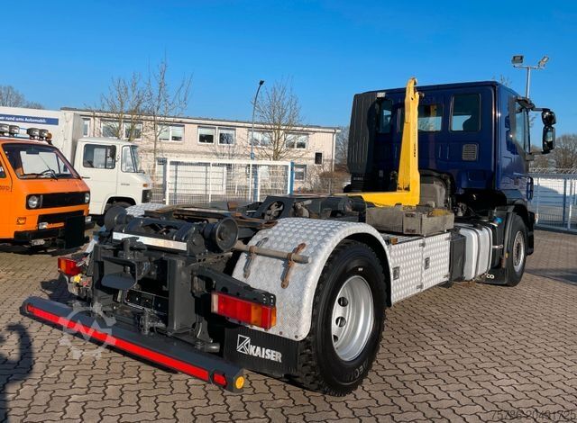 Roll-off tipper truck IVECO Stralis 420 BL/ Palfinger/ AC/ Schalter/ L-Haus
