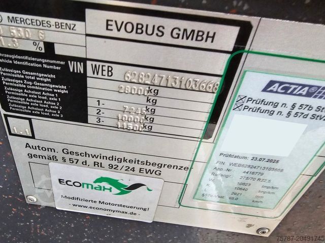 Gelenkbus MERCEDES-BENZ O 530 G, Gelenkbus, 3 Achser, Retarder