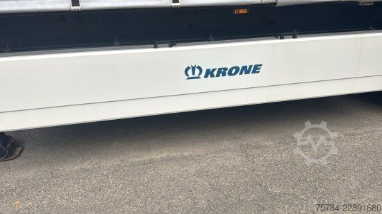 Open semitrailer with tarp KRONE STANDARD, LIFT, PALK, NEUTRAL, TOP!  MIETKAUF MGL.
