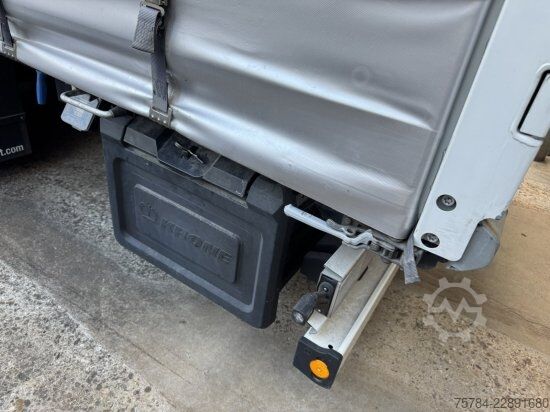 Open semitrailer with tarp KRONE STANDARD, LIFT, PALK, NEUTRAL, TOP!  MIETKAUF MGL.